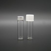 4 ml Weißglasröhrchen mit Alu-Schraubverschluß, weithals - 9004-0