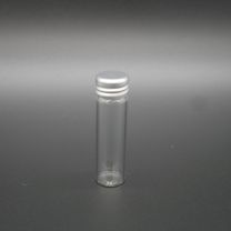 5 ml Weißglasröhrchen mit Alu-Schraubverschluß