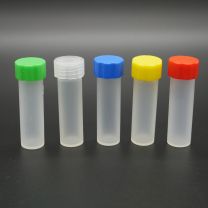 5ml Polypropylen-Röhrchen mit Polypropylenverschluß, rot - 9005-0PP-R